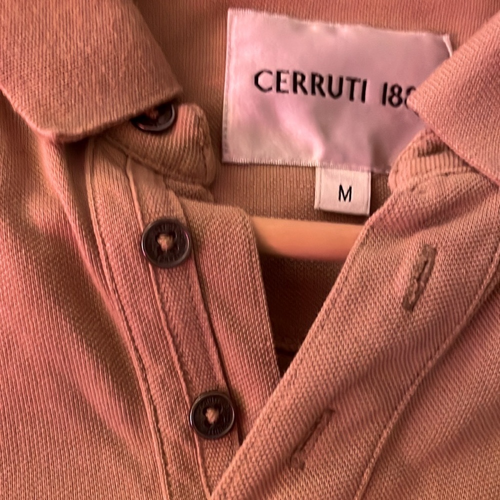 Cerruti 1881 Tan Polo Shirt